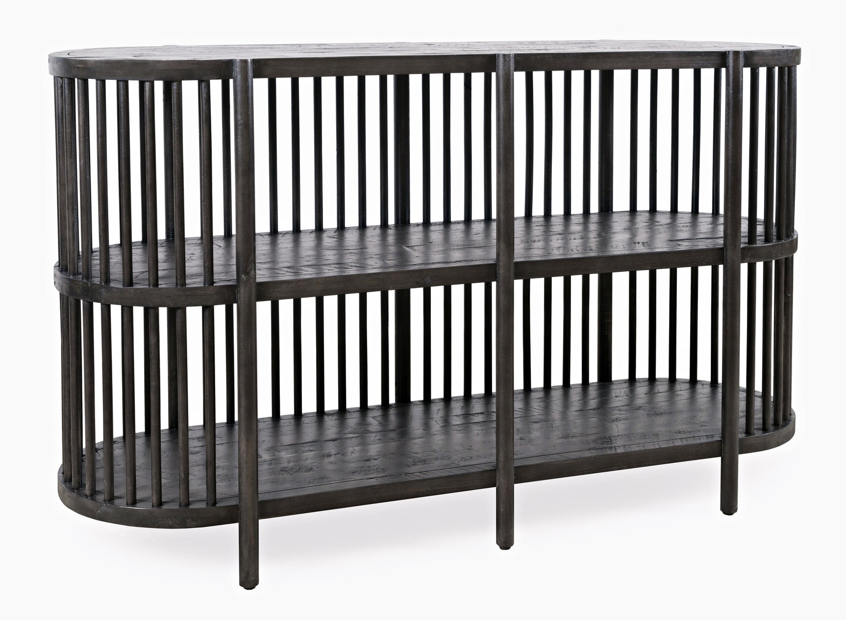 Rhapsody Black Wash 54 Accent Console - Ornate Home