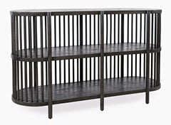 Rhapsody Black Wash 54 Accent Console - Ornate Home