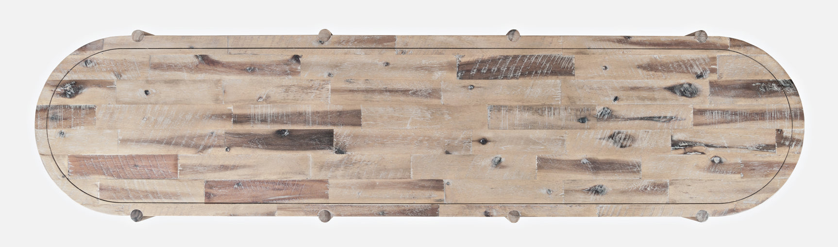Rhapsody Grey Wash 72 Accent Console - Ornate Home