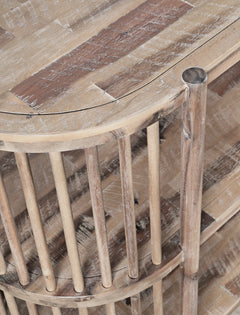 Rhapsody Grey Wash 72 Accent Console - Ornate Home
