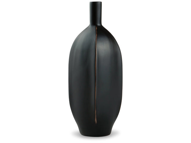 Rhaveney Black Vase (Online Special Price) - Ornate Home