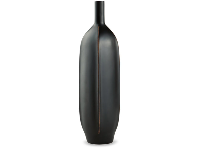 Rhaveney Black Vase (Online Special Price) - Ornate Home