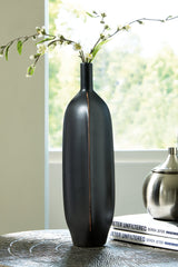 Rhaveney Black Vase (Online Special Price) - Ornate Home