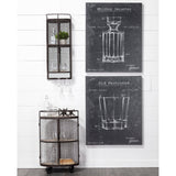 Rhea Brown Cast Iron Small, Medium & Large Jacks (Set of 3) - Ornate Home