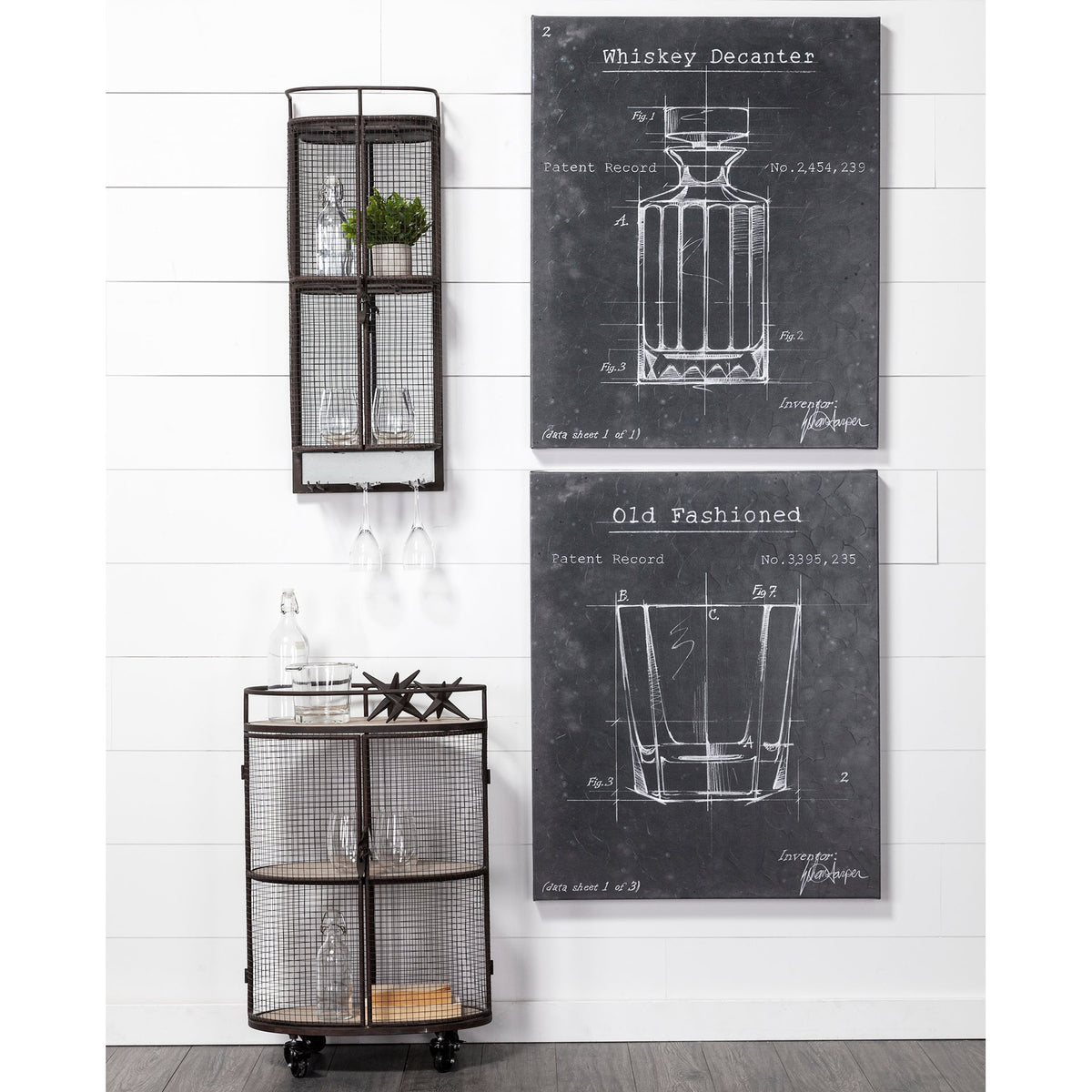 Rhea Brown Cast Iron Small, Medium & Large Jacks (Set of 3) - Ornate Home