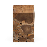 Rhea Natural Accent Table - Ornate Home