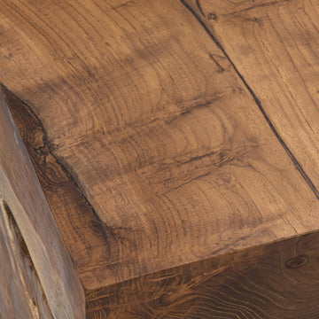 Rhea Natural Accent Table - Ornate Home