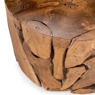 Rhea Natural Coffee Table - Ornate Home