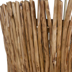 Rhea Woodtone 4 Light Wood Branch Chandelier - Ornate Home