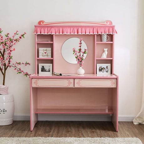 Rheanna Pink Desk - Ornate Home