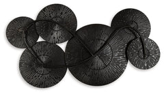 Rhetlen Black/Gold Finish Wall Decor - Ornate Home
