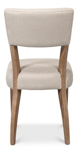 Rhett Beige Chair (Set of 2) - Ornate Home