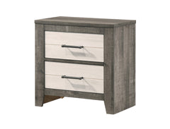 Rhett Brown/White Platform Bedroom Set - Ornate Home