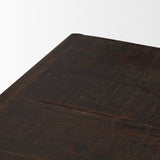 Rhett Dark Brown Reclaimed Wood 6 Drawer Cabinet