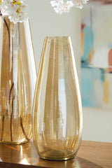 Rhettman Amber Vase (15.5" H) (Online Special Price) - Ornate Home