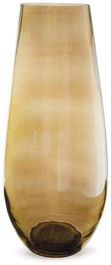 Rhettman Amber Vase (18.13" H) (Online Special Price) - Ornate Home
