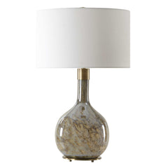 Rhine Brown Glass Table Lamp - Ornate Home