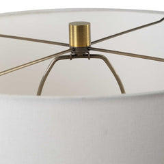 Rhine Brown Glass Table Lamp - Ornate Home