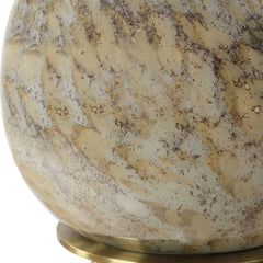 Rhine Brown Glass Table Lamp - Ornate Home