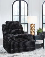 Rhine Falls Onyx Power Reclining Sofa and Power Recliner - Ornate Home