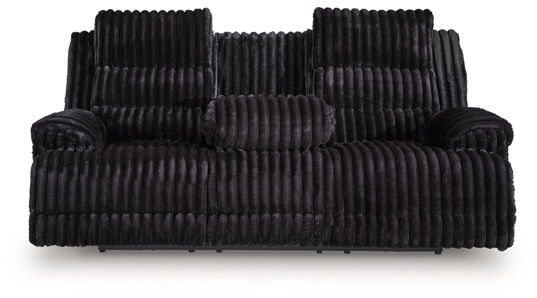 Rhine Falls Onyx Power Reclining Sofa w/Drop Down Table (Online Special Price) - Ornate Home