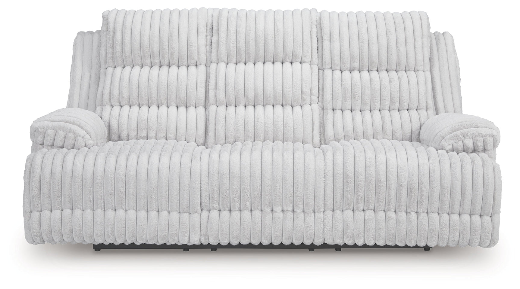 Rhines Falls Alloy REC PWR Sofa w/Drop Down Table (Online Special Price) - Ornate Home