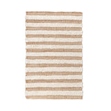 Rhodes Stripe Natural/Ivory Rug - Ornate Home