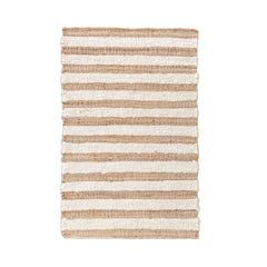 Rhodes Stripe Natural/Ivory Rug - Ornate Home