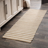 Rhodes Stripe Natural/Ivory Rug - Ornate Home