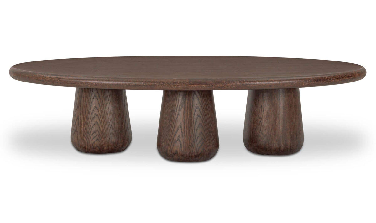 Rhone Dark Brown Coffee Table - Ornate Home