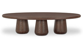 Rhone Dark Brown Coffee Table - Ornate Home