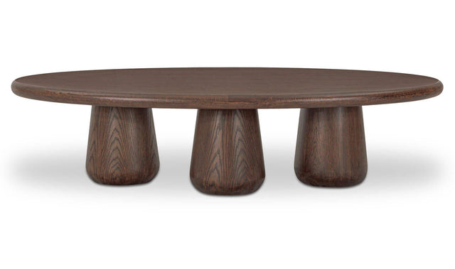 Rhone Dark Brown Coffee Table - Ornate Home