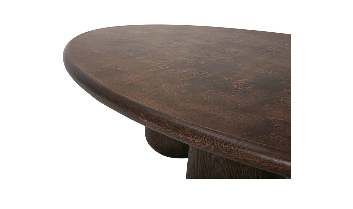 Rhone Dark Brown Coffee Table - Ornate Home