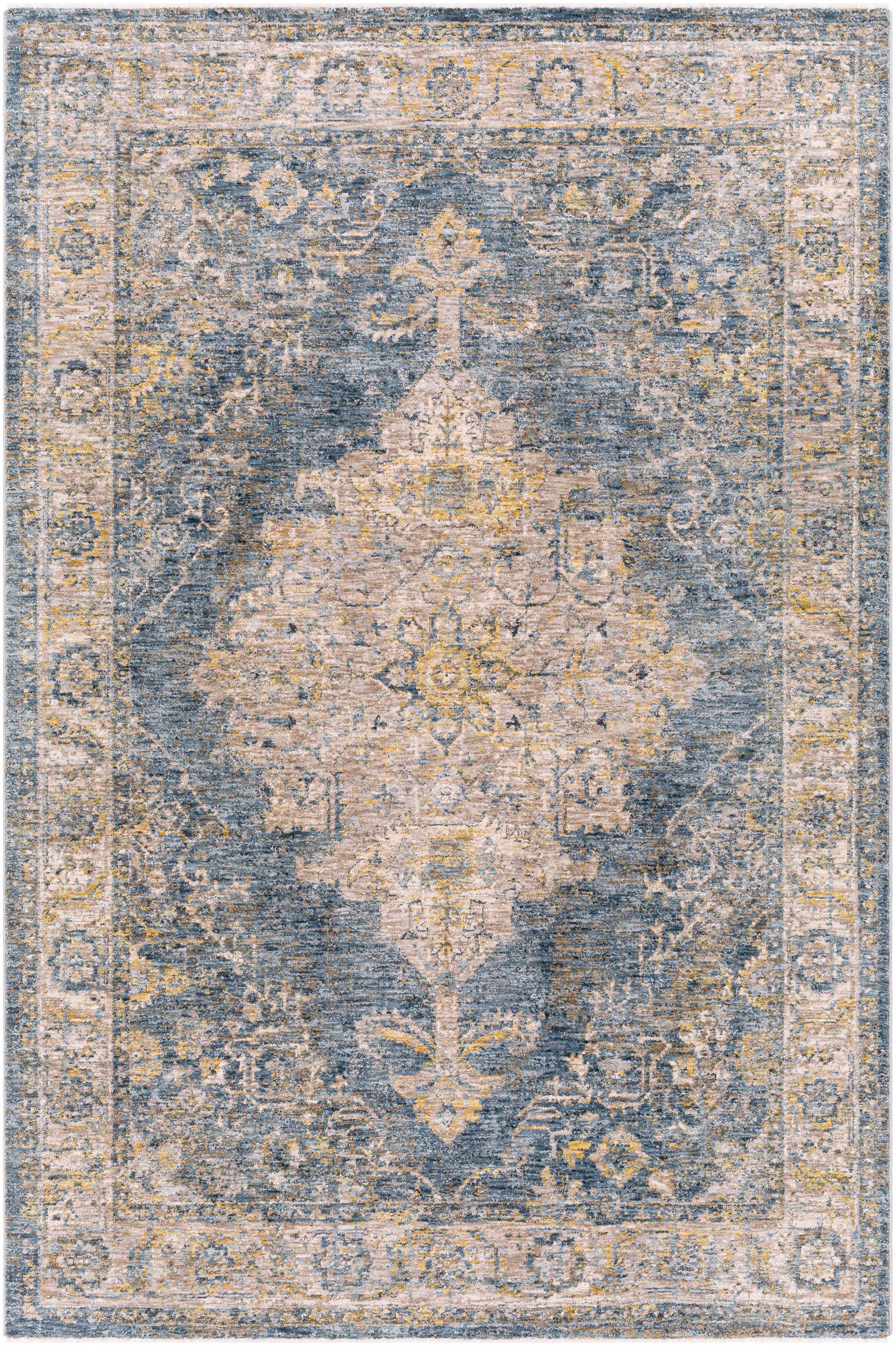 Rhoose Traditional Area Rug - Ornate Home