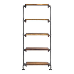 Rhordyn Woodtone Industrial Etagere - Ornate Home
