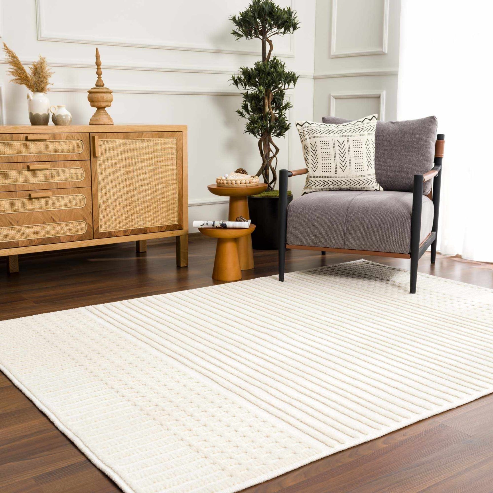 Rhun Washable Area Rug - Ornate Home