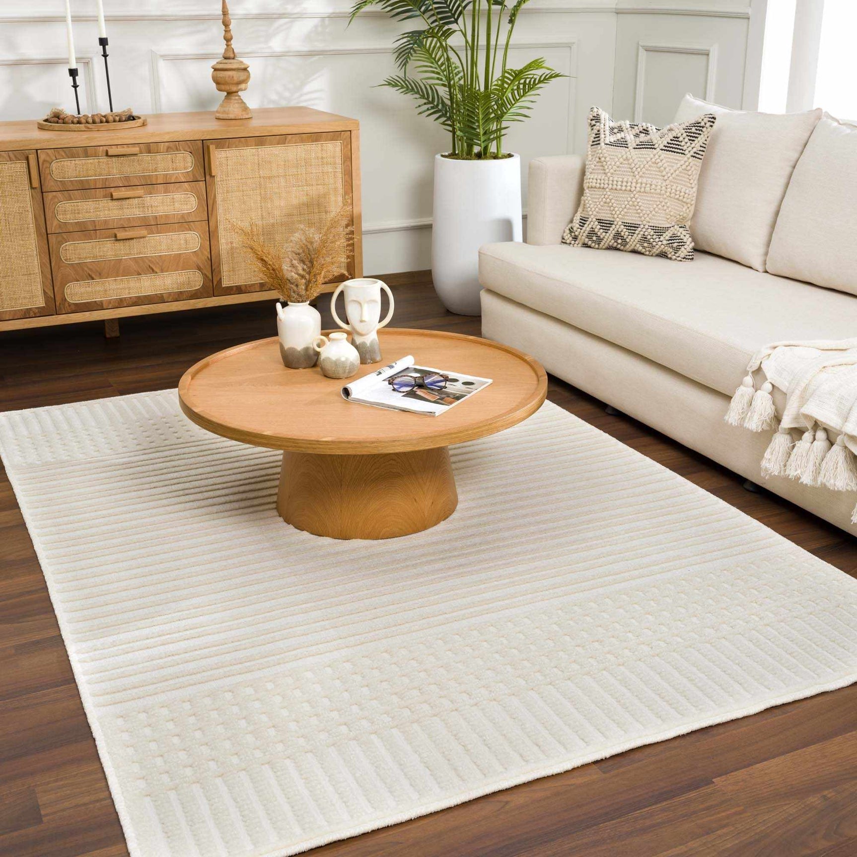Rhun Washable Area Rug - Ornate Home
