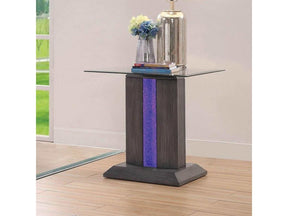 Rhyl Gray End Table - Ornate Home