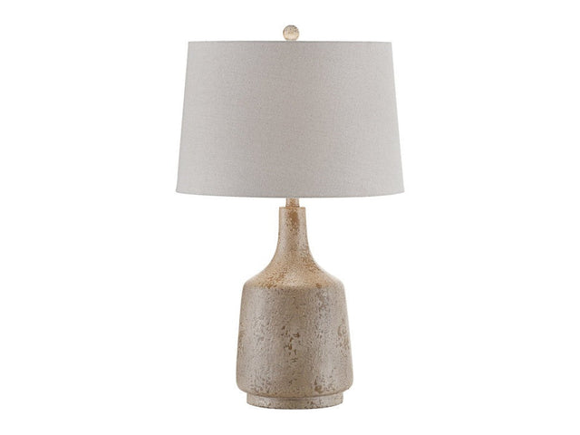 Rhys Grey/Brown Table Lamp (Set of 2) - Ornate Home