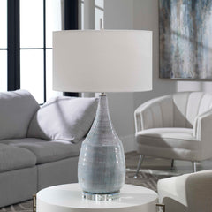 Rialta Blue/Green Coastal Table Lamp - Ornate Home