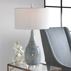 Rialta Blue/Green Coastal Table Lamp - Ornate Home