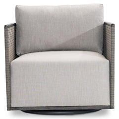 Rialto Dark Brown Outdoor Swivel Chair - Ornate Home