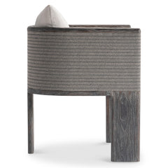 Rialto Smoked Truffle Outdoor Outdoor Arm Chair - Ornate Home