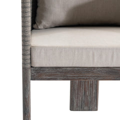 Rialto Smoked Truffle Outdoor Outdoor Arm Chair - Ornate Home