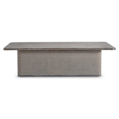 Rialto Smoked Truffle Outdoor Outdoor Cocktail Table - Ornate Home
