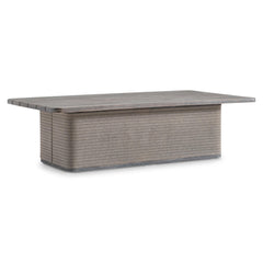 Rialto Smoked Truffle Outdoor Outdoor Cocktail Table - Ornate Home