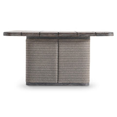 Rialto Smoked Truffle Outdoor Outdoor Cocktail Table - Ornate Home