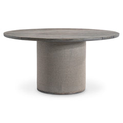 Rialto Smoked Truffle Outdoor Outdoor Dining Table - Ornate Home