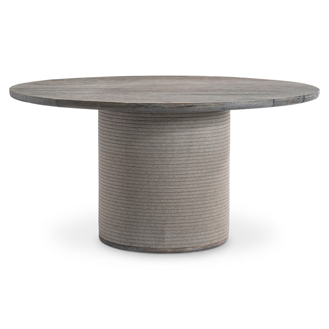 Rialto Smoked Truffle Outdoor Outdoor Dining Table - Ornate Home