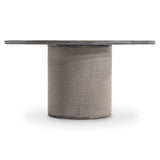 Rialto Smoked Truffle Outdoor Outdoor Dining Table - Ornate Home